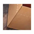 Sac à bois de chauffage en cuir neutre 100% fabriqué en Italie Viadurini