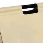 Sac à bois de chauffage en éco-cuir à roulettes Made in Italy - Escargot Viadurini