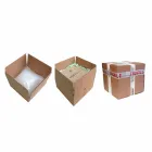 Bouteilles en porcelaine blanche et grise Design de luxe 2 pièces uniques - Arcivero Viadurini