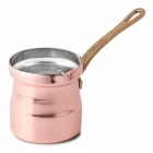 Cafetière turque en cuivre étamé fait à la main en Italie - Gianlorenzo Viadurini