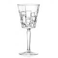 Verres à vin ou à eau en cristal écologique décoré de luxe 12 pièces - Catane