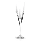 Verres Flûte en Cristal Ecologique Coloré ou Transparent 12 Pcs - Amalgame Viadurini