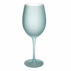 Verres à Vin Colorés en Verre Givré Effet Glace, 12 Pièces - Automne Viadurini