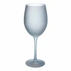 Verres à Vin Colorés en Verre Givré Effet Glace, 12 Pièces - Automne Viadurini