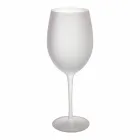 Verres à Vin Colorés en Verre Givré Effet Glace, 12 Pièces - Automne Viadurini