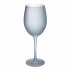 Verres à Vin Colorés en Verre Givré Effet Glace, 12 Pièces - Automne Viadurini