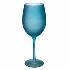 Verres à Vin Colorés en Verre Givré Effet Glace, 12 Pièces - Automne Viadurini