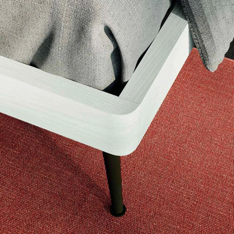 Chambre complète avec 4 éléments de design moderne Made in Italy - Majorque Viadurini