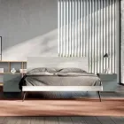 Chambre complète avec 4 éléments de design moderne Made in Italy - Majorque Viadurini