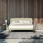 Chambre à coucher avec 4 éléments de style moderne fabriqué en Italie de haute qualité - Minorque Viadurini