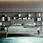 Chambre à coucher avec 5 éléments modernes fabriqués en Italie de haute qualité - Rieti Viadurini