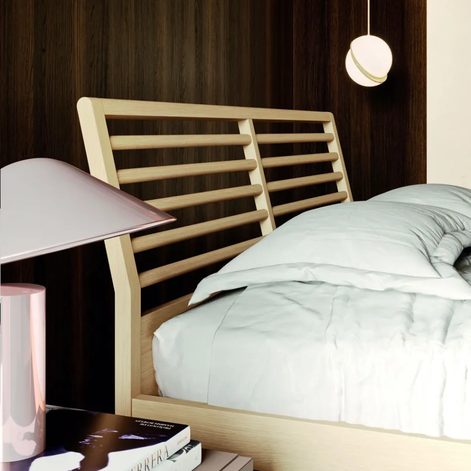 Chambre à coucher de style moderne à 5 éléments fabriquée en Italie de haute qualité - Precious Viadurini