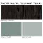 Meubles de chambre à coucher à 7 éléments fabriqués en Italie - Ruby Viadurini