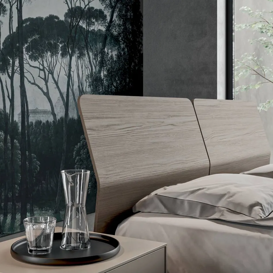 Chambre complète avec 4 éléments Made in Italy de haute qualité - Odema Viadurini