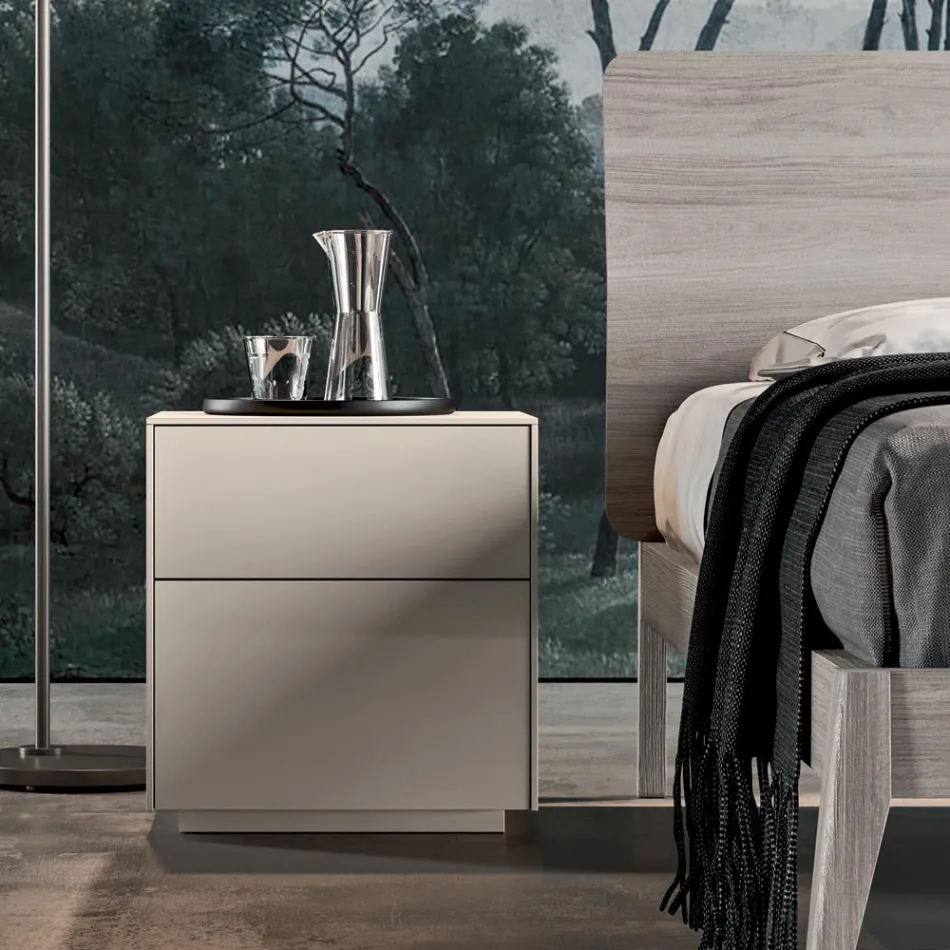 Chambre complète avec 4 éléments Made in Italy de haute qualité - Odema Viadurini