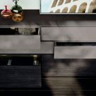Chambre de luxe complète à 6 éléments fabriquée en Italie - Adige Viadurini