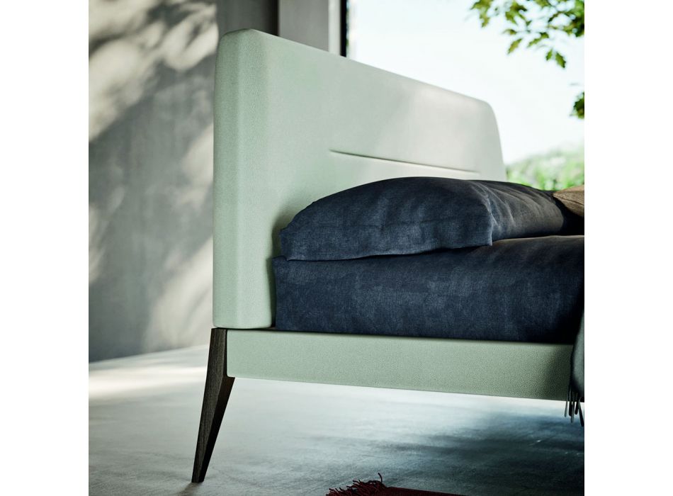 Chambre double avec 5 éléments de style moderne Made in Italy - Octavia Viadurini
