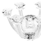 Chandelier en cristal avec strass design 7 flammes Luxe italien - Maike Viadurini
