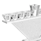 Candélabre en cristal à 9 flammes de design italien de luxe - Wanni Viadurini