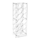 Porte-bouteille en plexiglas transparent fabriqué en Italie - Whines Viadurini