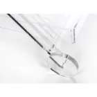 Chariot de Cuisine 4 Roues en Plexiglas Transparent ou avec Bois - Magimbo Viadurini