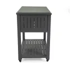 Chariot d'extérieur en aluminium peint avec différentes finitions - Hotel Viadurini