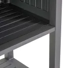 Chariot d'extérieur en aluminium peint avec différentes finitions - Hotel Viadurini