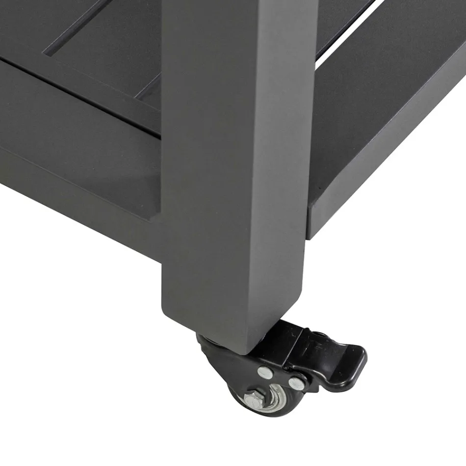 Chariot d'extérieur en aluminium peint avec différentes finitions - Hotel Viadurini