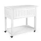 Chariot d'extérieur en aluminium peint avec différentes finitions - Hotel Viadurini