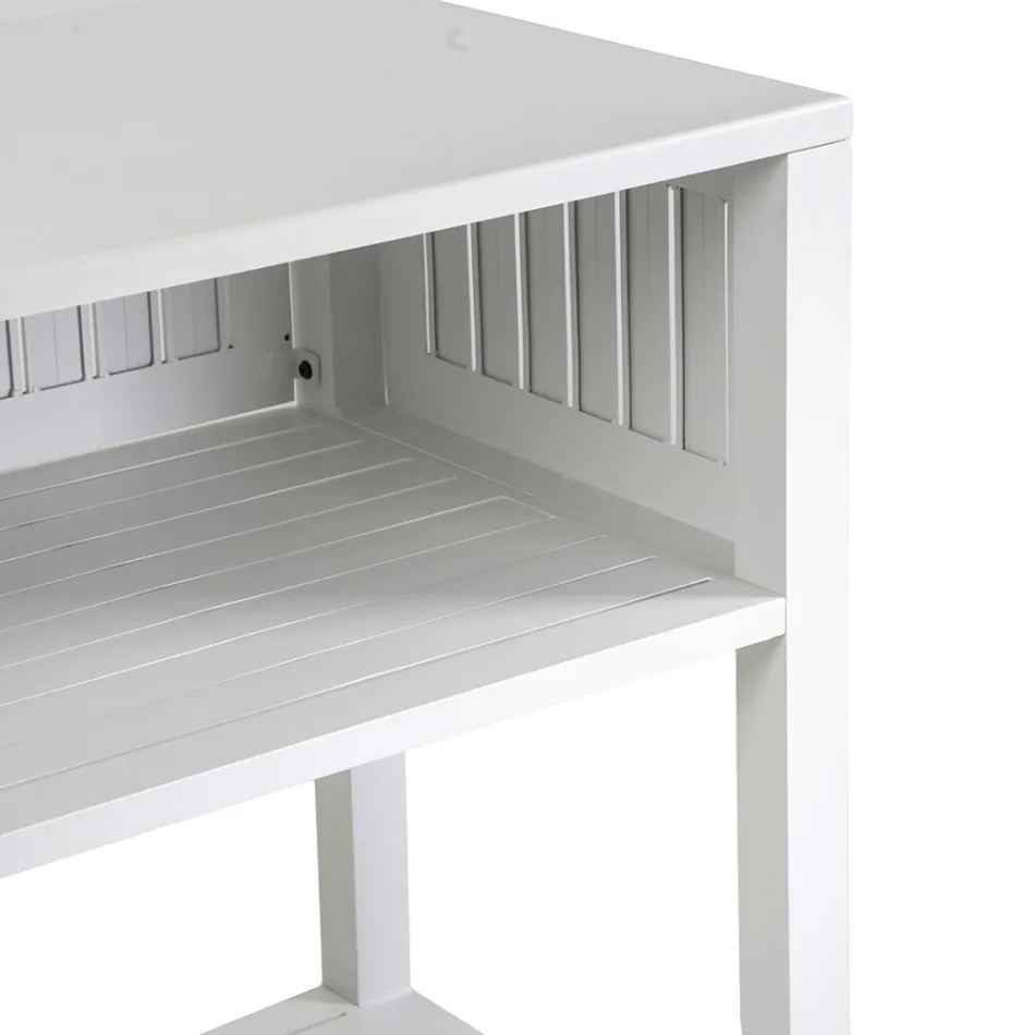 Chariot d'extérieur en aluminium peint avec différentes finitions - Hotel Viadurini