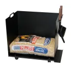 Chariot porte-sac à pellets en métal avec roulettes fabriqué en Italie - Pinguino Viadurini