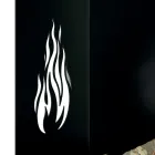 Chariot en bois avec tiroir et roulettes Made in Italy - Alpaga Viadurini