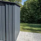 Maison de jardin avec porte battante de différentes tailles - Chiot Viadurini