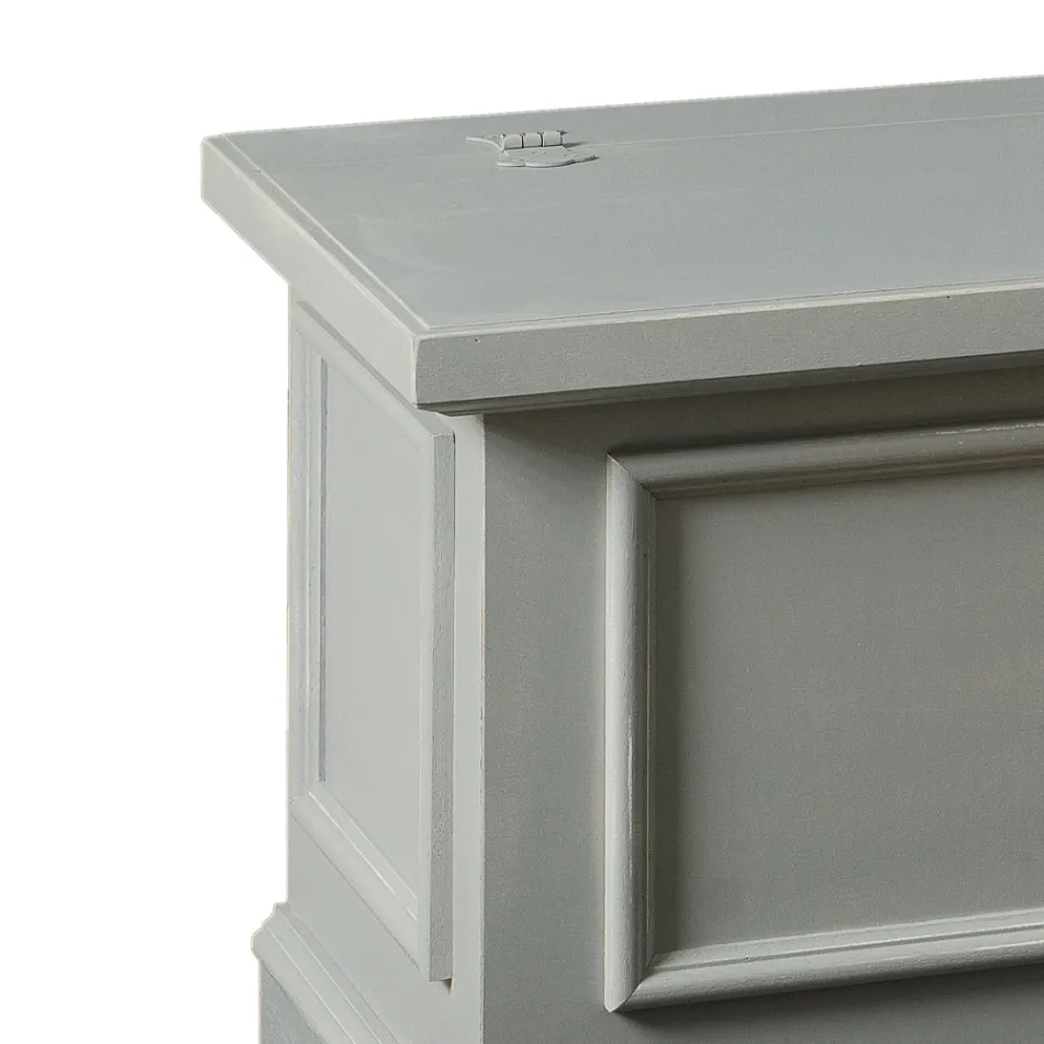 Coffre avec structure en peuplier massif fabriqué en Italie - Dievis Viadurini