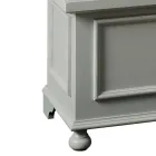 Coffre avec structure en peuplier massif fabriqué en Italie - Dievis Viadurini