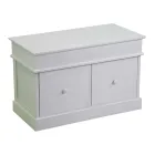 Coffre d'intérieur en bois avec 2 tiroirs - Meduse Viadurini