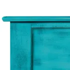 Coffre en bois plaqué avec différentes finitions fabriquées en Italie - Krishna Viadurini