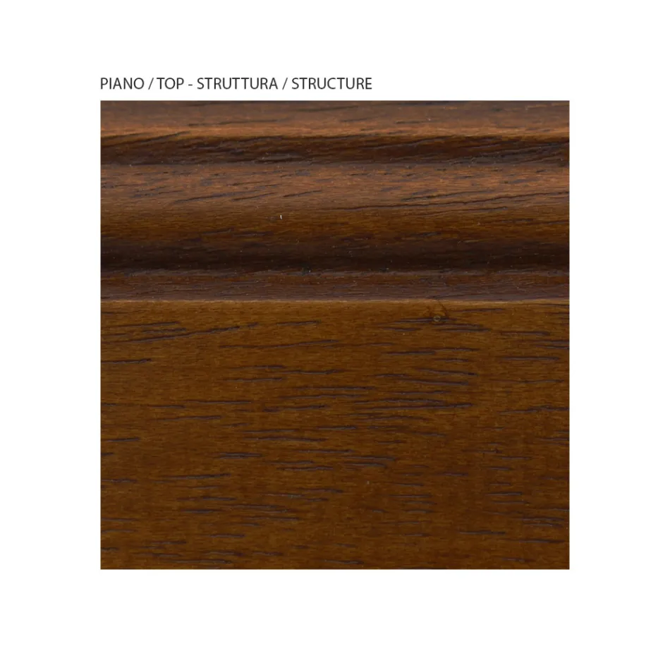 Commode en bois plaqué et différentes finitions fabriquées en Italie - Hermod Viadurini