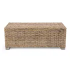 Coffre d'extérieur en fibre naturelle de Kubù - Nogitsune Viadurini