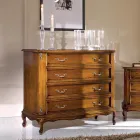 Commode de chambre classique à 4 tiroirs Made in Italy - Richard Viadurini