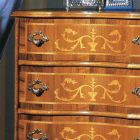 Commode de style classique en bois avec tiroirs Made in Italy - Élégant Viadurini