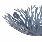 Design de pièce maîtresse avec des coraux en fer précieux fait à la main en Italie - Maste Viadurini