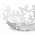 Centre de table design en fer blanc, beige ou ivoire fabriqué en Italie - Leiden Viadurini