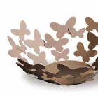 Centre de table design en fer blanc, beige ou ivoire fabriqué en Italie - Leiden Viadurini