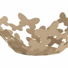 Centre de table design en fer blanc, beige ou ivoire fabriqué en Italie - Leiden Viadurini