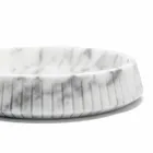 Centre De Table Design En Marbre De Carrare Blanc Fabriqué En Italie - Bryan Viadurini