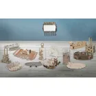 Milieu de table ovale moderne en fer précieux fabriqué à la main en Italie - Leiden Viadurini