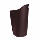 Porte-pellet intérieur panier cuir 15 kg design Sapel Viadurini