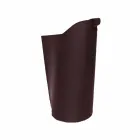 Porte-pellet intérieur panier cuir 15 kg design Sapel Viadurini