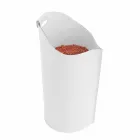 Porte-pellet intérieur panier cuir 15 kg design Sapel Viadurini